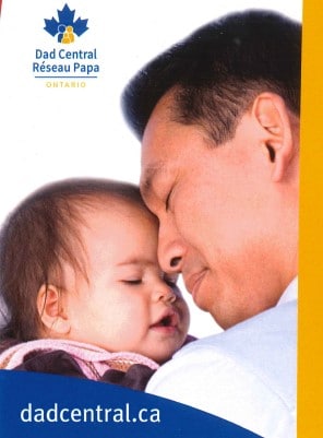 Father & Baby Daughter Bookmark
